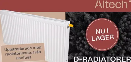 Altech D-radiatorer